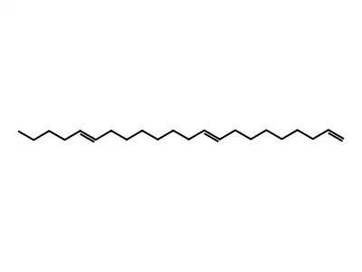 (9E,17E)-docosa-1,9,17-triene structure