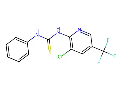 1-(3-Chloro-5-(trifluoromethyl)pyridin-2-yl)-3-phenylthiourea structure