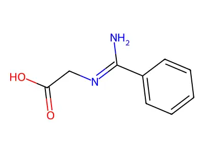 N-(Iminophenylmethyl)glycine structure
