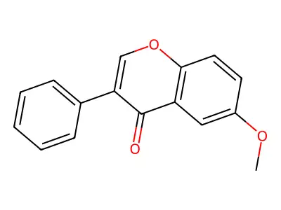 6-Methoxy-3-phenyl-4H-chromen-4-one structure