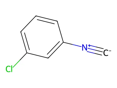 1-Chloro-3-isocyanobenzene structure