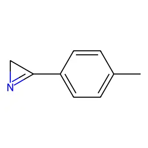 2H-azirine, 3-(4-methylphenyl)- structure