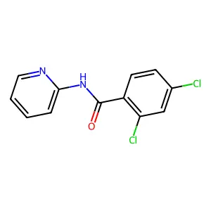 2,4-Dichloro-N-(2-pyridinyl)benzamide structure