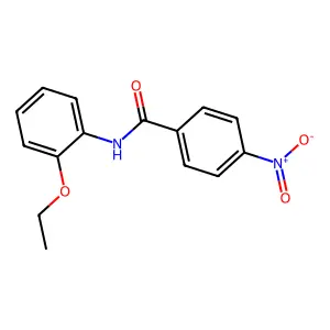 N-(2-ethoxyphenyl)-4-nitrobenzamide structure
