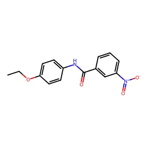 N-(4-ethoxyphenyl)-3-nitrobenzamide structure