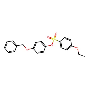 4-(Benzyloxy)phenyl 4-ethoxybenzenesulfonate structure