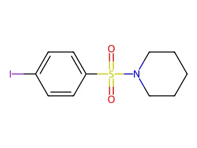 1-(4-Iodobenzenesulfonyl)piperidine structure