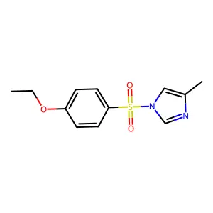 1-(4-Ethoxyphenyl)sulfonyl-4-methylimidazole structure
