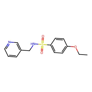 4-Ethoxy-N-pyridin-3-ylmethyl-benzenesulfonamide structure