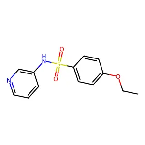 4-ethoxy-N-pyridin-3-ylbenzenesulfonamide structure