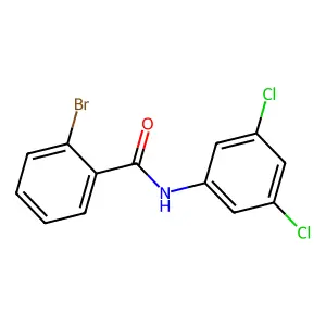 2-bromo-N-(3,5-dichlorophenyl)benzamide structure
