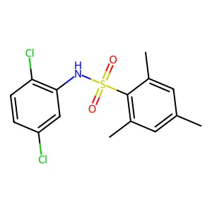 N-(2,5-dichlorophenyl)-2,4,6-trimethylbenzenesulfonamide structure