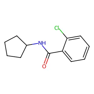 2-氯-N-环戊基苯甲酰胺 structure