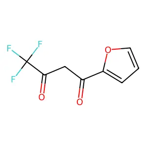 4,4,4-Trifluoro-1-(2-furanyl)-1,3-butanedione structure