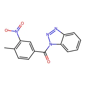 Benzotriazole, 1-(4-methyl-3-nitrobenzoyl)- structure