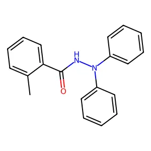 2-甲基-N,N-二苯基苯甲酰肼 structure