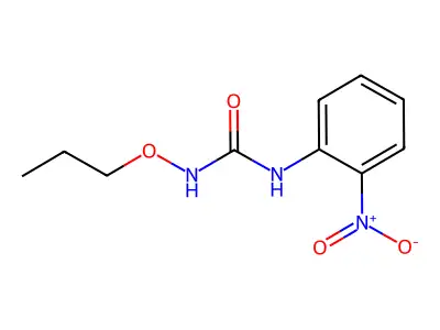 1-(2-Nitrophenyl)-3-propoxyurea structure
