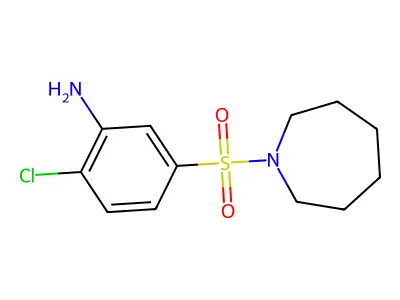 5-(Azepane-1-sulfonyl)-2-chloroaniline structure