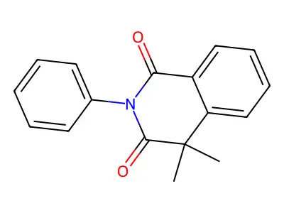 4,4-Dimethyl-2-phenylisoquinoline-1,3-dione structure