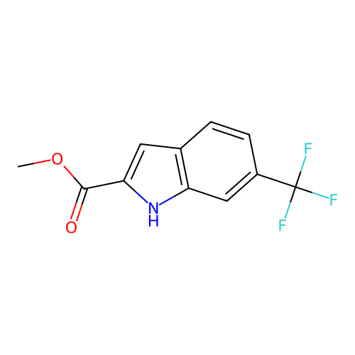 methyl 6-(trifluoromethyl)-1H-indole-2-carboxylate structure