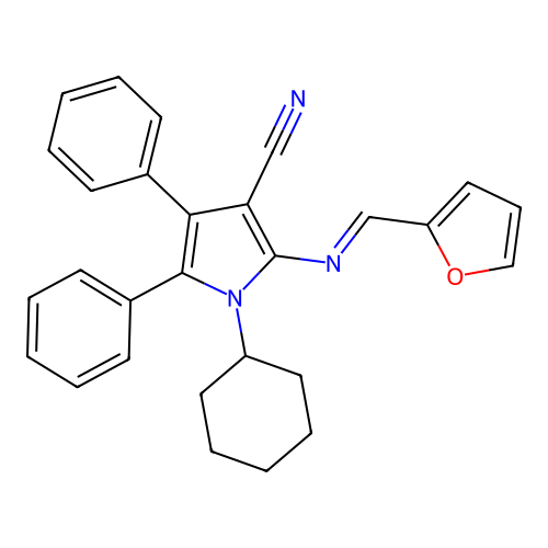C28H25N3O structure