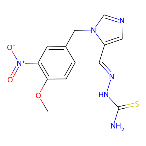 C13H14N6O3S structure