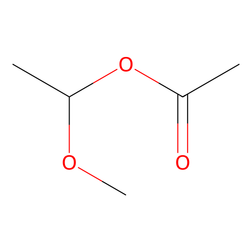 1-Methoxyethyl acetate structure