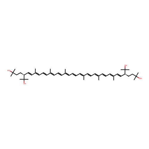 Bacterioruberin structure