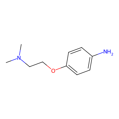4-[2-(Dimethylamino)ethoxy]aniline structure