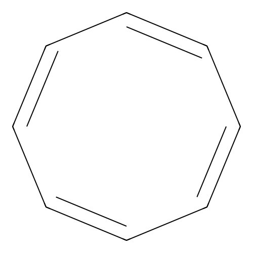 环辛四烯 structure