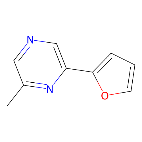 2-(2'-Furyl)-6-methylpyrazine structure