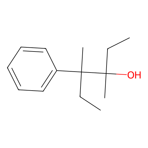 3,4-Dimethyl-4-phenyl-3-hexanol structure