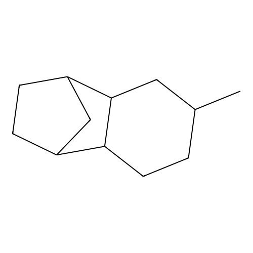 4-Methyl-exo-tricyclo[6.2.1.0(2.7)]undecane structure