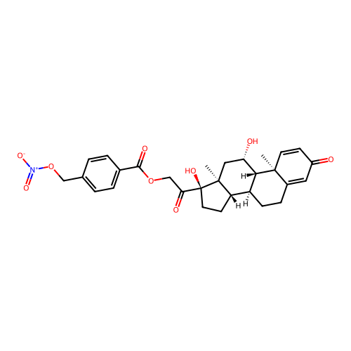 NO-prednisolone structure