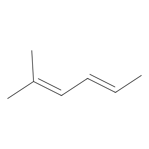 2-Methylhexa-2,4-diene structure
