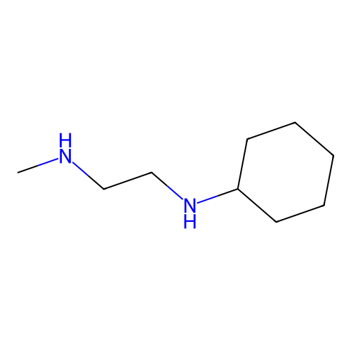 N1-Cyclohexyl-N2-methylethane-1,2-diamine structure