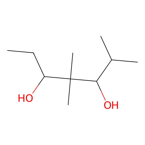 2,4,4-Trimethylheptane-3,5-diol structure