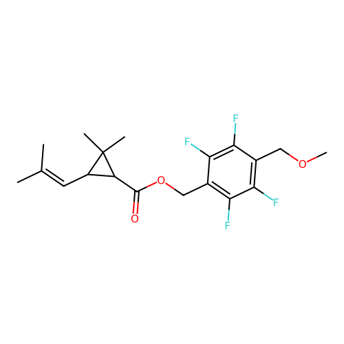 Dimefluthrin structure
