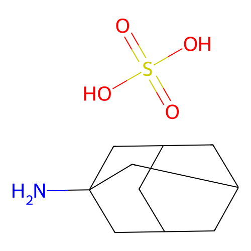 Adamantan-1-amine sulfate structure