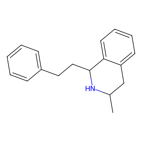 3-Methyl-1-(2-phenylethyl)-1,2,3,4-tetrahydroisoquinoline structure