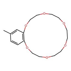 4'-Methylbenzo-18-crown-6 structure
