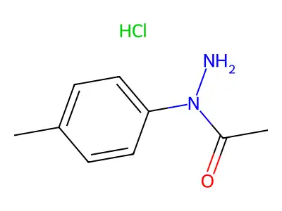 N-(4-Methylphenyl)acetohydrazide hydrochloride structure
