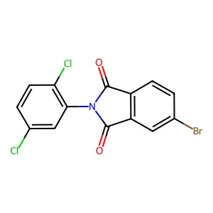 5-Bromo-2-(2,5-dichlorophenyl)isoindoline-1,3-dione structure