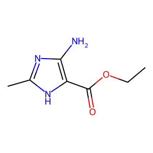ethyl 4-amino-2-methyl-1H-imidazole-5-carboxylate structure