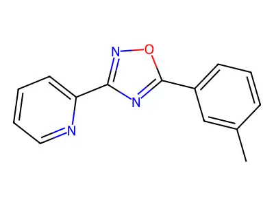 3-(Pyridin-2-yl)-5-(3-methylphenyl)-1,2,4-oxadiazole structure