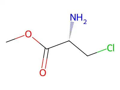 Methyl 2-amino-3-chloropropanoate structure