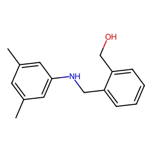 (2-{[(3,5-Dimethylphenyl)amino]methyl}phenyl)methanol structure