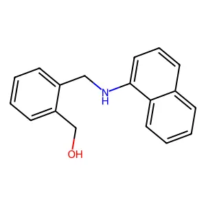 {2-[(Naphthylamino)methyl]phenyl}methan-1-ol structure