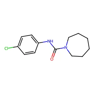 N-(4-氯苯基)氮杂环庚烷-1-甲酰胺 structure