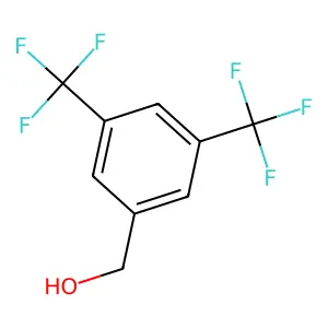3,5-Bis(trifluoromethyl)benzyl alcohol structure